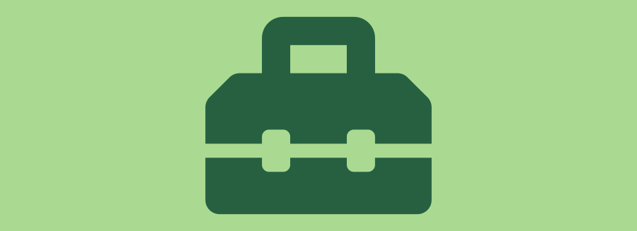 Icon of toolbox.
