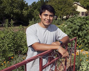 Paul Martinez says he enjoyed working with the Natural Resources Conservation Service in an internship that gave him experience working in both the field and the office. (Photo: John Stumbos)