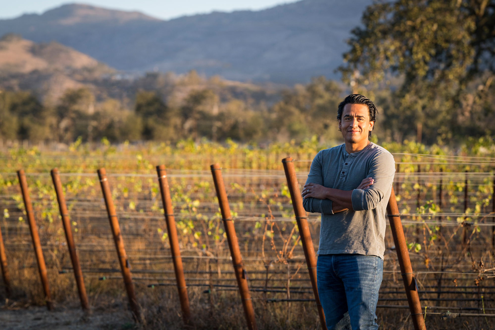 Miguel Luna, named Viticulturist of the Year in 2020 by Wine Enthusiast, has gone from Recent UC Davis V&E Alumnus Board Member to member of the Department of Viticulture and Enology’s Executive Leadership Board. (Courtesy Suzanne Becker Bronc)