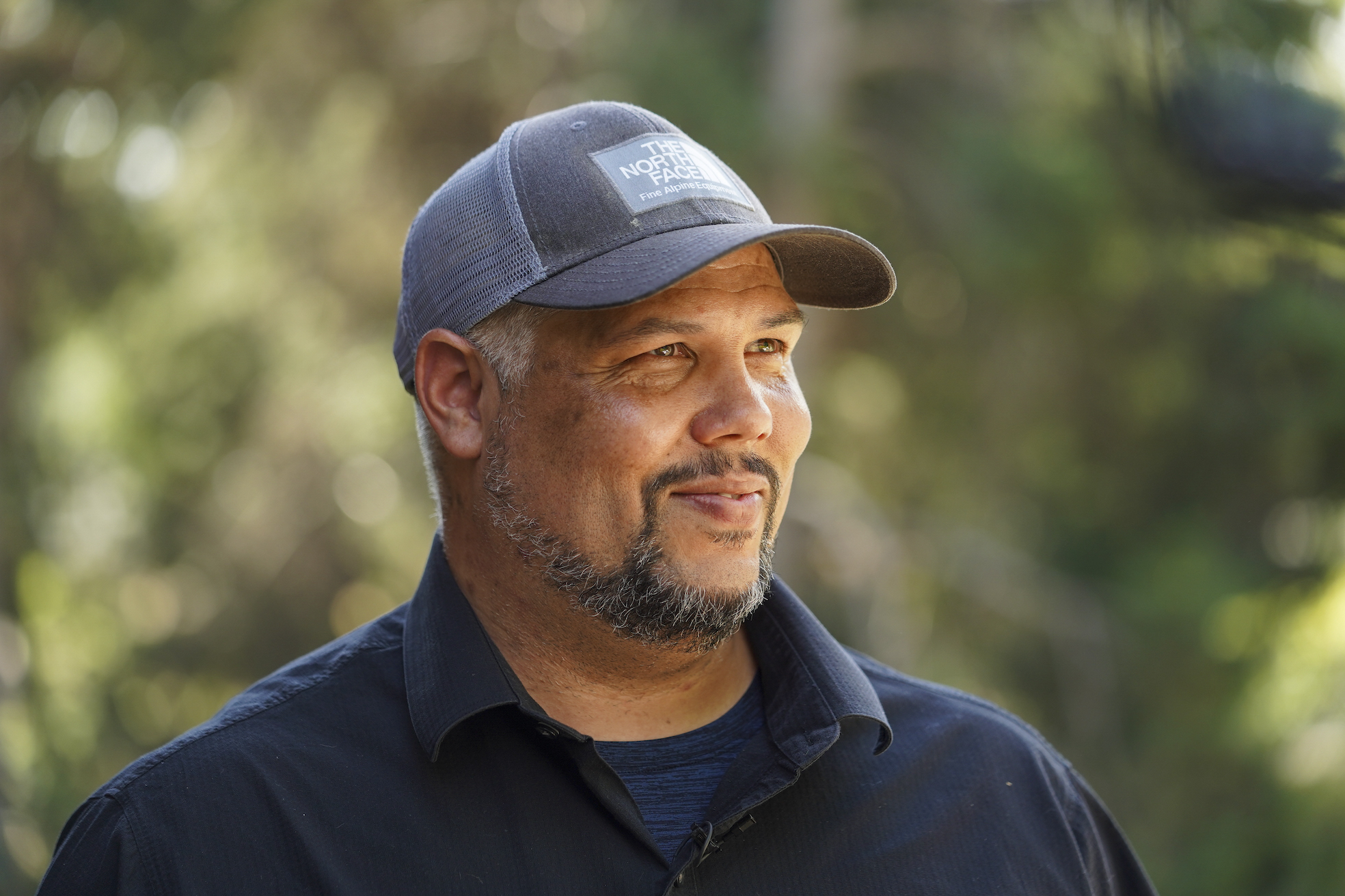 Fish ecologist Levi Lewis says that while grieving for forests and beloved ecosystems is natural, it’s important to remember the climate crises is a humanitarian one. “Saving the planet is really about saving ourselves,” he said. (Karin Higgins/UC Davis)