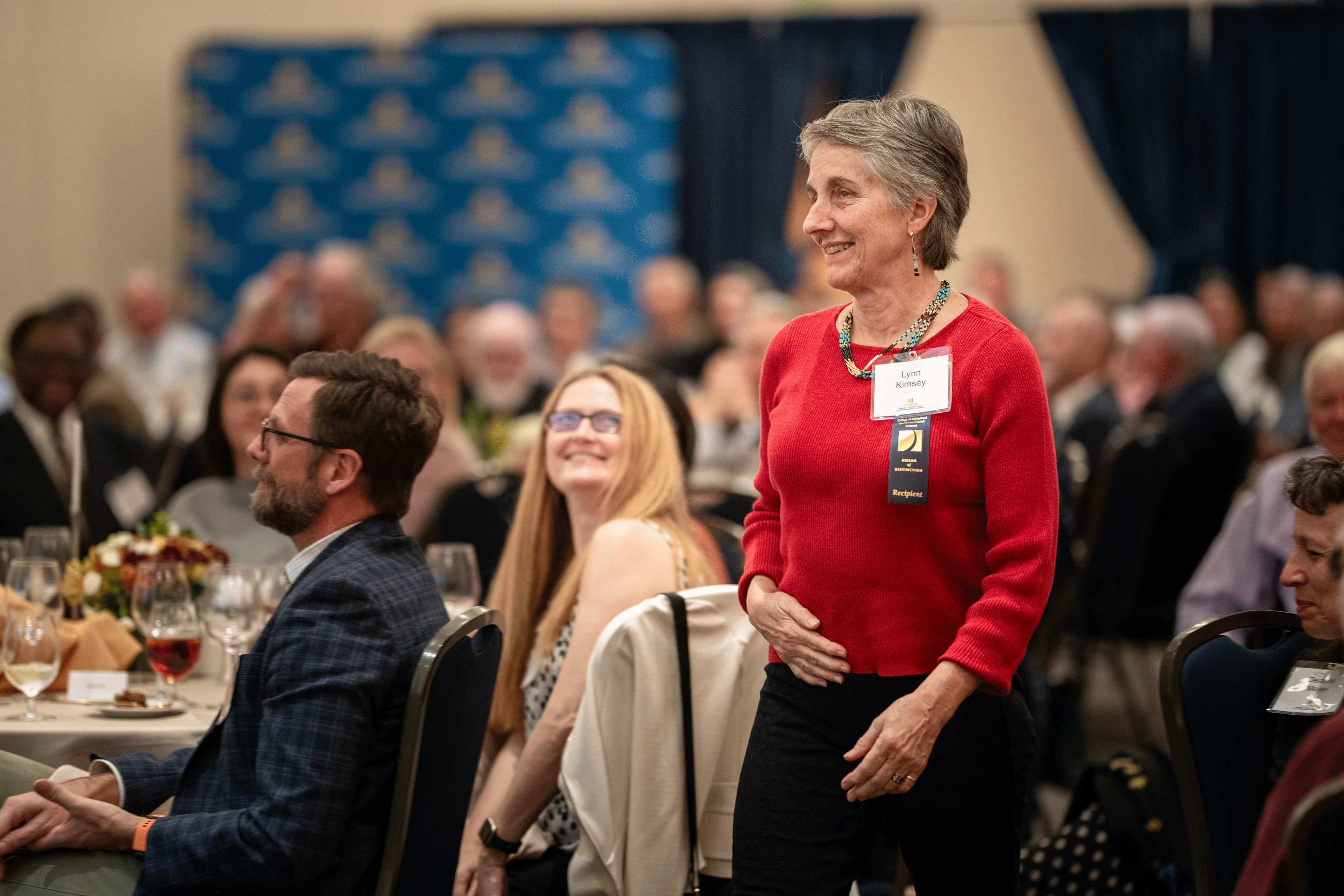 Lynn Kimsey, who was honored as exceptional faculty at the CA&ES Award of Distinction ceremony last year, photo by: Jael Mackendorf, UC Davis
