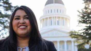 Each year, almost 6,000 UC Davis students participate in internships. Community and regional development major Marissa Rodriguez was among them. She interned at the state Capitol with students from other UC campuses.