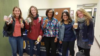 During finals week, the CA&ES Dean’s office hosts ‘Study Break’ to offer free scantrons, snacks and drinks to students.