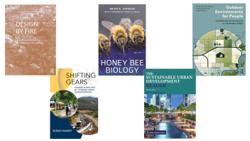Several college faculty members authored books this year on topics including wildfire, transportation, landscape design, sustainable urban design and bees. Kudos to Patsy Eubanks Owens, Emily Schlickman, Brett Milligan and Stephen Wheeler in human ecology, Susan Handy from environmental science and policy and Brian Johnson in entomology and nematology!