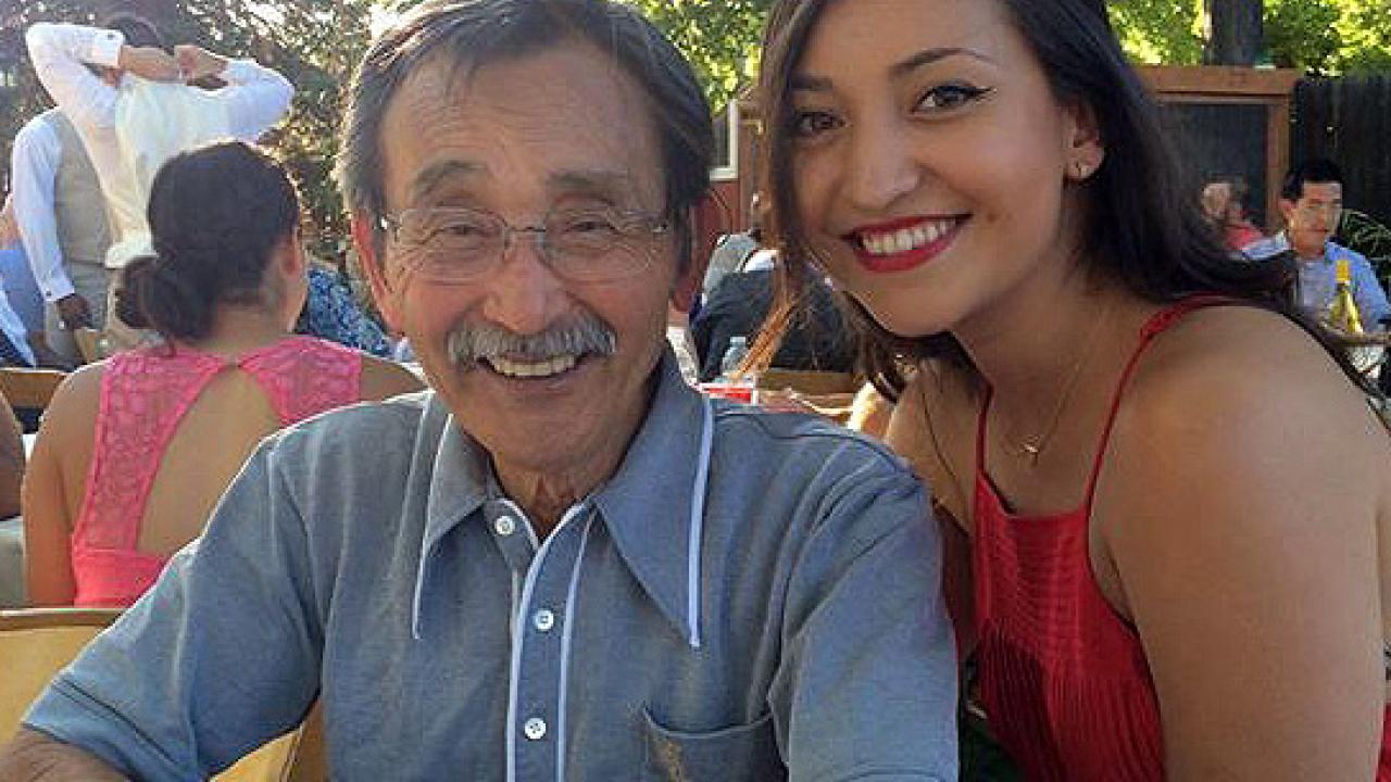 Isao Fujimoto, lecturer emeritus of Community Development and Asian American Studies at UC Davis, and his daughter, Esumi. (Photo courtesy of Isao Fujimoto)