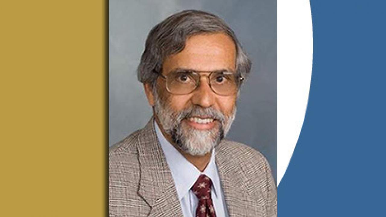 World Agriculture Prize Laureate R. Paul Singh.