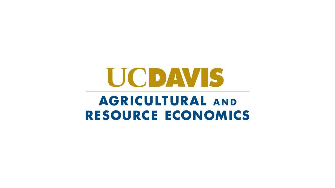 UC Davis Agricultural and Environmental Sciences
