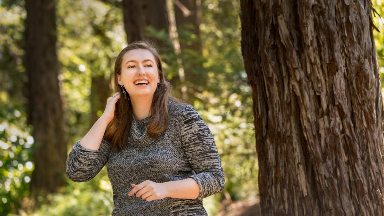 Janaé Bonnell of El Dorado Hills, a UC Davis junior majoring in environmental toxicology, is one of 55 students in the nation to be named a 2021 Udall Scholar. (Karin Higgins/UC Davis)