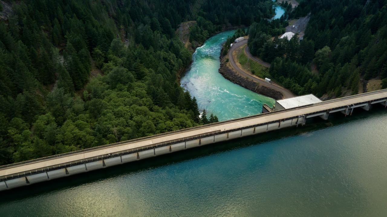 A reservoir in Marion County, Oregon. (Dan Meyers, Unsplash)