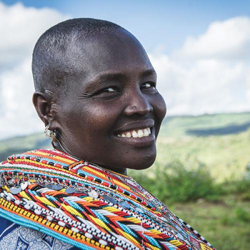 Nkaspan Lentipo has been trading livestock through a business group with the Boma Project. She credits the business with helping to buy medicine for her family.