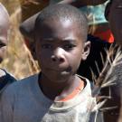 Children in Zambia. Climate change may trap rural populations of low-income countries in local poverty. (Credit: CIFOR)