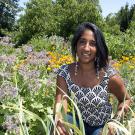 Navina Khanna, M.S. '07, won the Community Food Leadership Award from the James Beard Foundation. (John Stumbos | UC Davis)